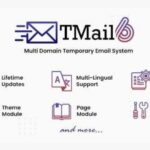 Tmail WP GPL Multi Domain Temporary Email System