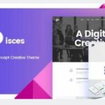 Pisces Theme WP GPL Multi Concept Creative Theme