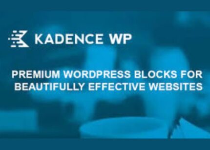 Kadence Blocks GPL Pro Extension Latest Version