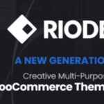 Riode Theme WP GPL Multi-Purpose WooCommerce Websites