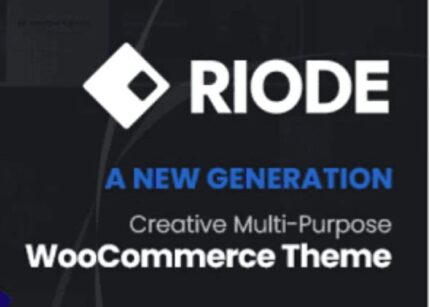 Riode Theme WP GPL Multi-Purpose WooCommerce Websites