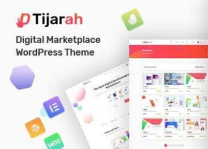 Tijarah Theme WP GPL Digital Marketplace WooCommerce Websites
