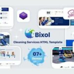 Bixol Theme WP GPL Cleaning Services WordPress Theme