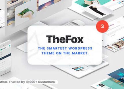 TheFox GPL Multi-Purpose WordPress Theme
