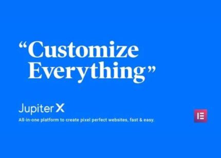 JupiterX Theme WP GPL Elementor Multi-Purpose Responsive Websites