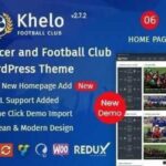 Khelo Theme WP GPL Soccer & Football Club WordPress Theme