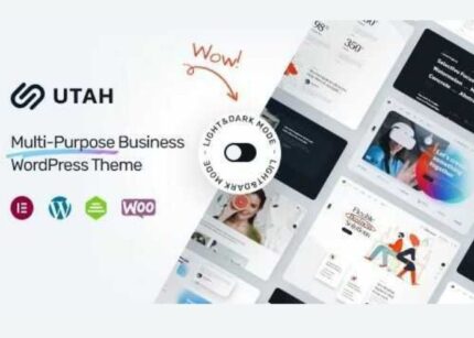 Utah Theme GPL v1.0.1 – MultiPurpose Business WordPress Theme