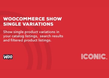 WooCommerce Show Single Variations GPL v1.14.1 – IconicWP