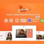 Yakeen Theme GPL v1.2 – Lifestyle Blog WordPress Theme