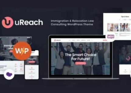 uReach Theme GPL v1.1.9 – Immigration & Relocation Law Consulting WordPress Theme