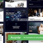 Avante Theme WP GPL Business Consulting WordPress Theme
