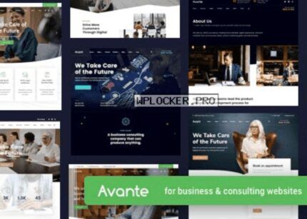 Avante Theme WP GPL Business Consulting WordPress Theme