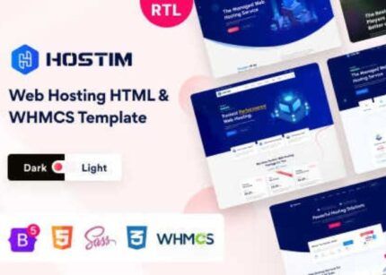 Hostim Theme WP GPL Web Hosting WordPress Theme