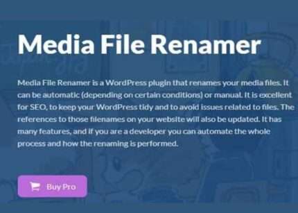 Media File Renamer Pro WP GPL