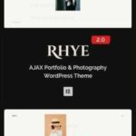 Rhye Theme WP GPL AJAX Portfolio WordPress Theme