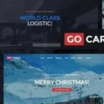 GoCargo Theme WP GPL Logistics & Transportation WordPress Theme