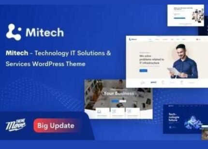 Mitech Theme IT Solutions & Services Technology WP GPL Theme
