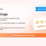Bookly Ratings Addon WP GPL