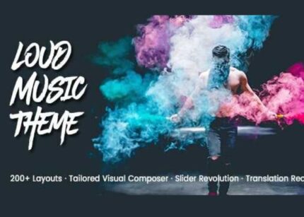Loud Theme WP GPL Music Industry WP Websites