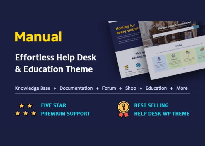 Manual Theme WP GPL Documentation, Knowledge Base & Education Theme ...