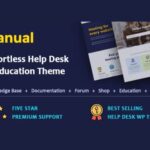 Manual Theme WP GPL Documentation, Knowledge Base & Education Theme