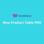 Woo Product Table PRO WP GPL WooBeWoo
