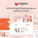 Digitax Theme SEO & Digital Marketing Agency WP GPL Theme