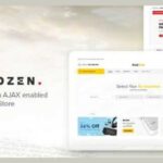 Flozen Theme WP GPL WooCommerce AJAX WordPress Websites