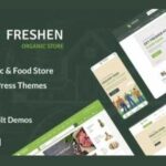 Freshen Theme Organic Food Store WP GPL Theme