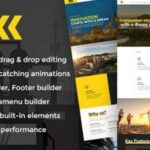 Samatex Theme Industrial WP GPL WordPress Woocommerce Websites