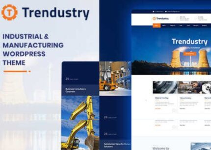 Trendustry Theme Industrial & Manufacturing WP GPL