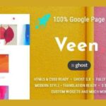 Veen Theme WP GPL Minimal & Lightweight Blog for WordPress