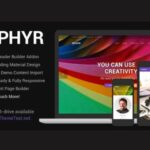 Zephyr Theme Material Design WP GPL Theme