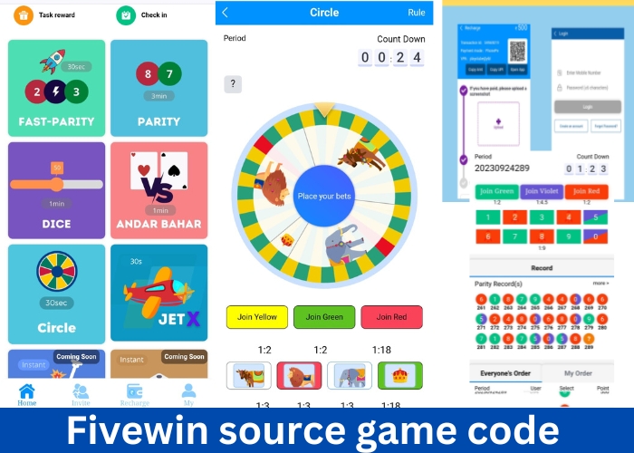 Five Win Color Prediction Game Source Code