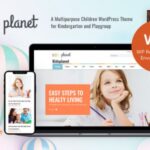 Kids Planet Theme A Multipurpose Children WP GPL Theme