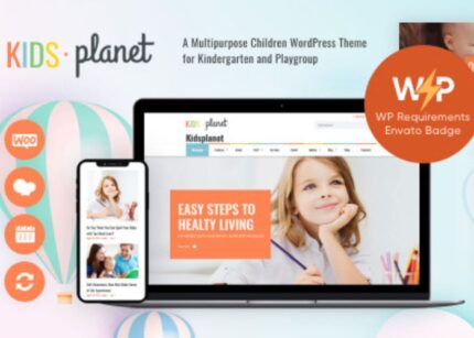 Kids Planet Theme A Multipurpose Children WP GPL Theme
