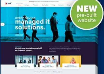Nanosoft Theme for IT Solutions and Services WP GPL Theme