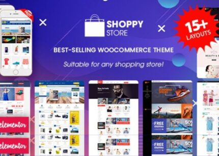 ShoppyStore Theme Multipurpose Responsive WP GPL WordPress Websites