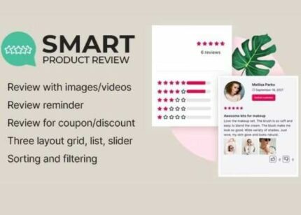 Smart Product Review For WooCommerce WP GPL