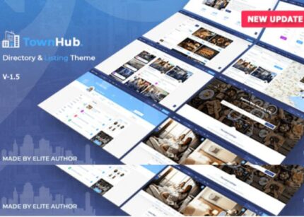 TownHub Theme Directoary & Listing WP GPL WordPress Websites