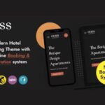 Nuss Theme WP GPL Hotel Booking WordPress Theme