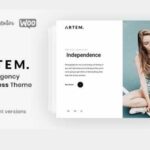 Artem Theme Digital Agency WP GPL Theme
