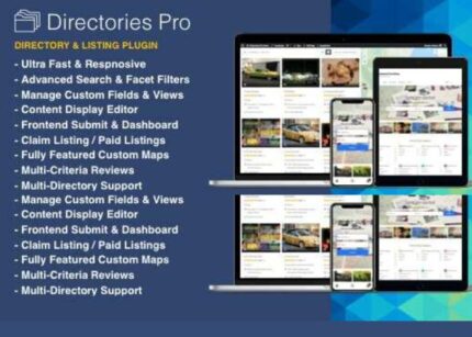 Directories Pro WP GPL Plugin for WordPress