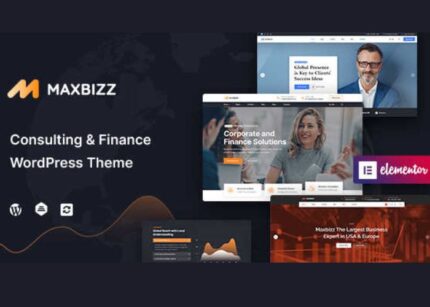 Maxbizz Theme Consulting & Financial Elementor WP GPL Theme