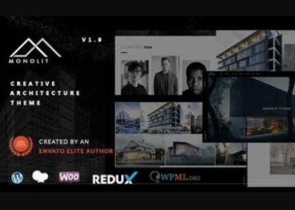 Monolit Theme Responsive Architecture WP GPL Theme