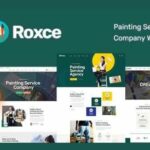 Roxce Theme Painting Services WP GPL Theme + RTL