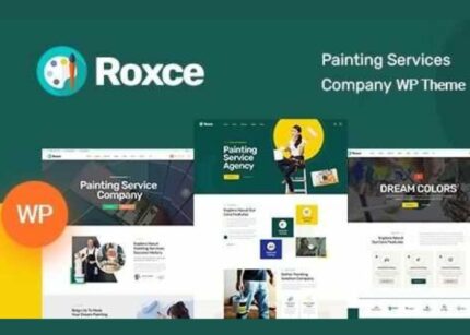 Roxce Theme Painting Services WP GPL Theme + RTL