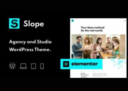 Slope Theme Agency & Studio WP GPL Theme