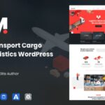 Moovit Theme WP GPL Transportation Logistics WordPress Theme