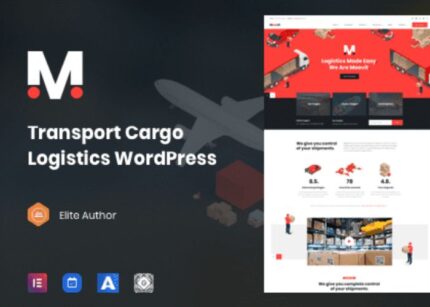 Moovit Theme WP GPL Transportation Logistics WordPress Theme